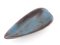 Vintage Brown & Blue Haresfur Leaf-Shaped Tray by Gunnar Nylund for Rörstrand 2