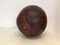 Balón medicinal vintage de cuero de 4 kg, años 30, Imagen 3