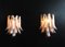 Lampade da parete in vetro di Murano, Italia, anni '80, set di 2, Immagine 4