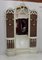 Antique Louis XVI Wall Rack with Mirror & Cannage, 1900s, Image 1