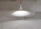 White Semi Pendant Lamp by Claus Bonderup & Torsten Thorup for Fog & Mørup, 1960s, Image 3