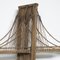 Messing Brooklyn Bridge Wandskulptur von Curtis Jere, 1996 5