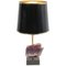 Amethyst Table Lamp in the Style of Willy Daro, 1970s, Image 1