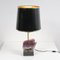 Amethyst Table Lamp in the Style of Willy Daro, 1970s 3