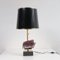 Lámpara de mesa Amethyst al estilo de Willy Daro, años 70, Imagen 4