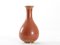 Vintage Scandinavian Orange Ceramic Vase by Gunnar Nylund for Rörstrand, Image 1