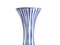 Vintage Scandinavian Ceramic Textured Striped Vase by Mari Simmulson for Upsala Ekeby, Image 3