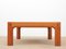 Large Mid-Century Scandinavian Teak and Black Glass Coffee Table, 1970s, Image 4