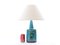 Scandinavian Ceramic Table Lamp from Søholm, Immagine 4