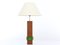 Grande Lampe Mid-Century en Teck, Scandinavie, 1960s 1