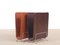 Mid-Century Modern Scandinavian Rosewood Stained & Plywood Magazine Rack, Image 7