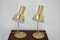 Gold Table Lamps from Napako, 1960s, Set of 2 2