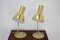 Gold Table Lamps from Napako, 1960s, Set of 2, Image 2