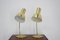 Gold Table Lamps from Napako, 1960s, Set of 2 3