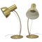 Gold Table Lamps from Napako, 1960s, Set of 2 1