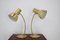 Gold Table Lamps from Napako, 1960s, Set of 2 4