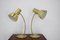 Gold Table Lamps from Napako, 1960s, Set of 2, Image 4