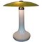 Mid-Century Glass Table Lamp from Zukov, 1960s 1