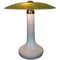Mid-Century Glass Table Lamp from Zukov, 1960s, Image 1