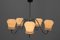 Large Mid-Century Chandelier from Lidokov, 1960s 6
