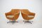 Vintage Leatherette Swivel Chairs, 1970s, Set of 2 3