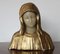 Gilded Plaster & Wax Bust Sculpture, Image 1