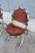 Leather & Metal Model Medusa Lounge Chairs by Bazzani for Studio Tetrark, 1950s, Set of 4, Image 8