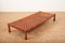 Wood, Steel & Leather Daybed, 1970s, Image 3