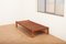 Sofá cama de madera, acero y cuero, años 70, Imagen 16