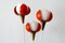 Lampadaire Buds Mid-Century, France, 1950s 18