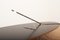 Lampada da tavolo Tuno 01 in acciaio cromato di Jo Niemeyer per Belux, anni '80, Immagine 2