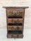 Antique Spanish Carved Walnut Chest of Drawers, Immagine 3