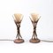 French Postmodern Sculptural Morphic Table Lamps, 1980s, Set of 2 2
