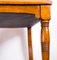 Antique Art Nouveau Beech, Mahogany & SIlk Jacquard Dining Chairs, 1890s, Set of 2 9