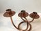 Danish Modernist Copper Spiral Candleholder, 1970s, Image 5