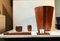 Mid-Century Danish Teak Desk Set with Waste Basket, Set of 5, Image 3