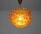 Vintage Orange Plastic Chandelier, Imagen 11