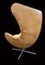 Cognac Leather Egg Chair by Arne Jacobsen for Fritz Hansen, 1960s 6