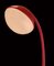Lámpara de pie roja de Fabio Lenci para Guzzini, años 70, Imagen 5