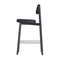 Residence 65 Black Bar Stool by Jean Couvreur 1