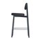 Residence 65 Black Bar Stool by Jean Couvreur, Image 1