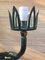 Vintage Art Deco Wandlampe aus Schmiedeeisen 7