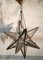 Estrella decorativa de latón macizo y vidrio, Imagen 3