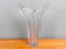 Czech Art Glass Crystal Vase, 1950s 1