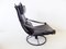 Leather Lounge Chair & Ottoman by Åke Fribytter for Nelo Möbel, 1970s, Set of 2, Image 7