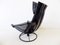 Leather Lounge Chair & Ottoman by Åke Fribytter for Nelo Möbel, 1970s, Set of 2 16