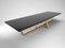 Large Black and Gold Dining Table 3