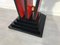 Art Deco Red and Black Console Table 5