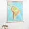 Vintage South America Westermann School Map, 1960s, Imagen 1