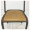 Original French Grey School Chair, 1960s, Image 4